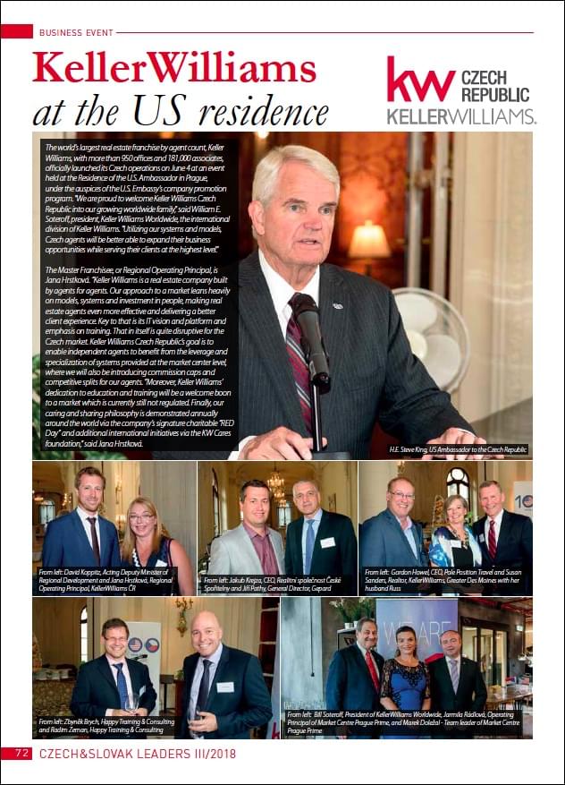 Czech&Slovak Leaders 3/2018 - page 72